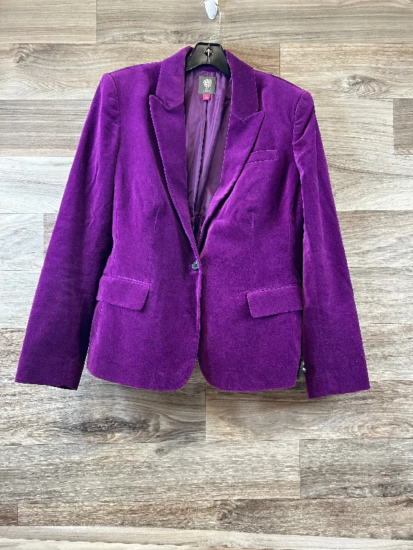 classic women's coatsBlazer By Vince Camuto In Purple, Size: Xl