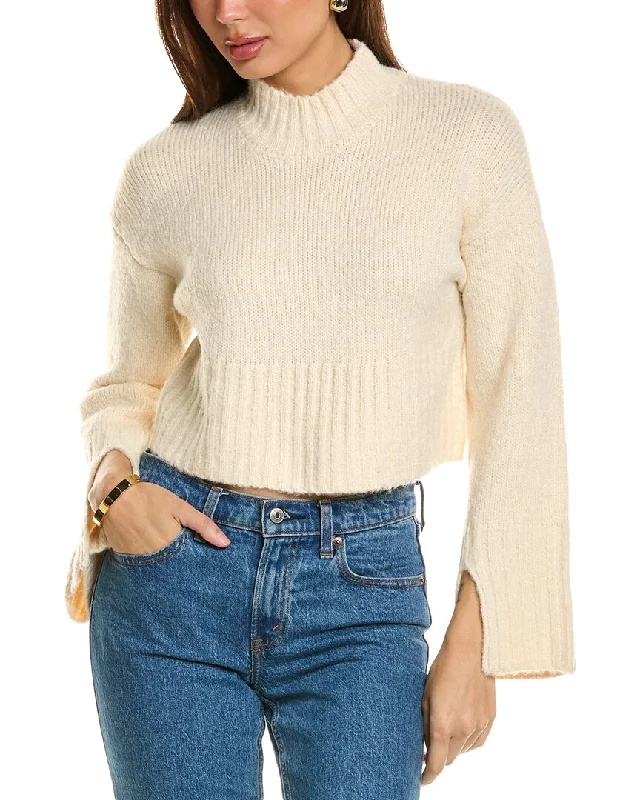 Stylish SweatersCELESTINE SEI Turtleneck Wool-Blend Pullover