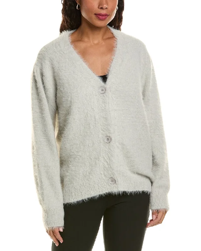 Men's SweatersHL Affair Fuzzy Eyelash Cardigan