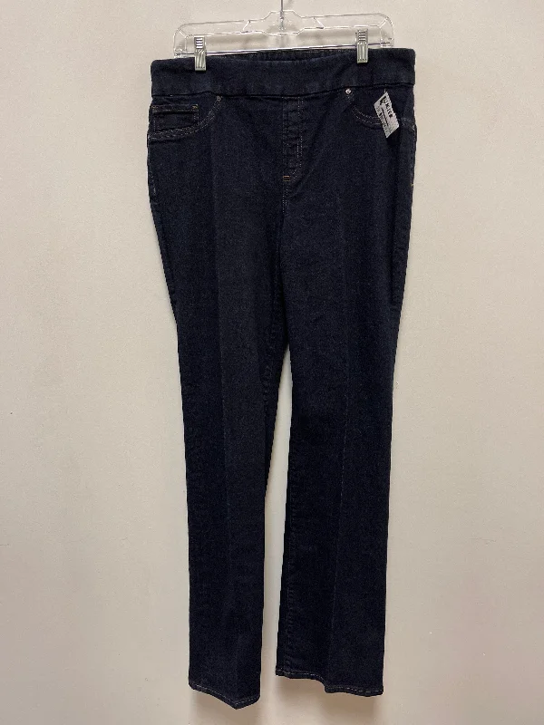 women's denim jeans with rhinestonesJeans Boot Cut By Chicos In Blue Denim, Size: 12