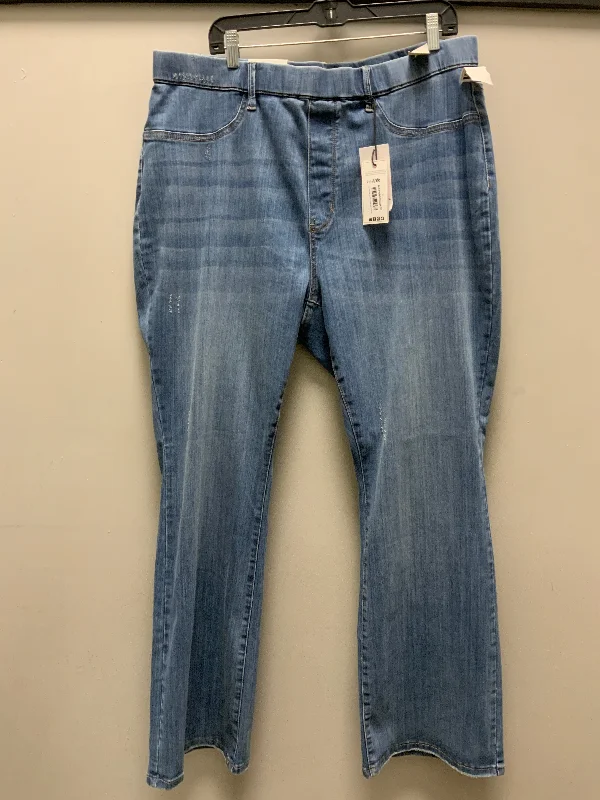 women's flare denim jeansJeans Boot Cut By Judy Blue In Blue Denim, Size: 22w