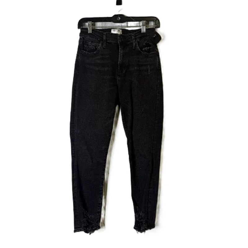 women's denim jeans with animal printsJeans Skinny By Agolde In Black Denim, Size: 6