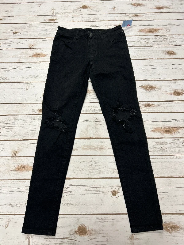 women's denim jeans with sequinsJeans Skinny By American Eagle In Black, Size: 6