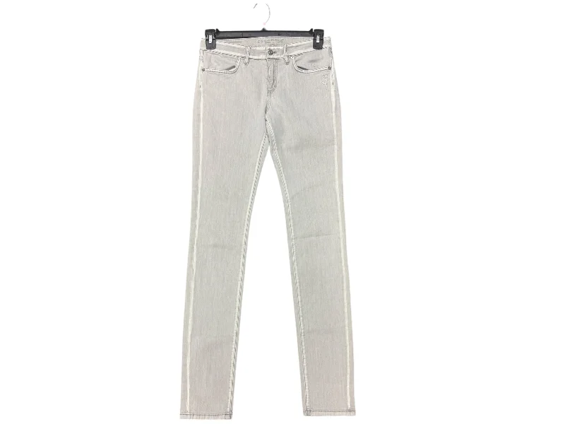 women's denim jeans for everyday wearJeans Skinny By Escada In Grey, Size: 6