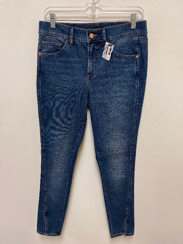 women's denim jeans for a relaxed lookJeans Skinny By Express In Blue Denim, Size: 8