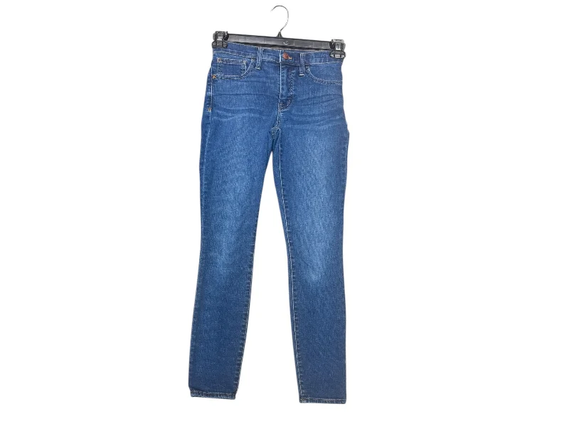 women's denim jeans for a bohemian lookJeans Skinny By Madewell In Blue Denim, Size: 2