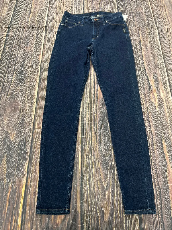 women's blue denim jeansJeans Skinny By Silver In Blue Denim, Size: 6