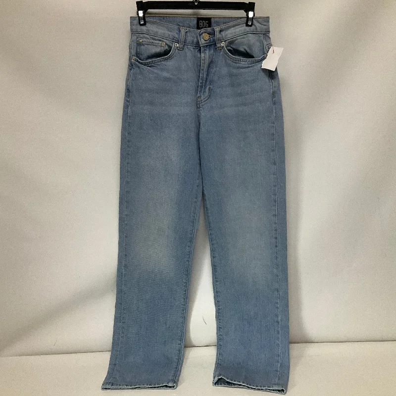 women's denim jeans for a bohemian lookJeans Straight By Bdg In Blue Denim, Size: 0