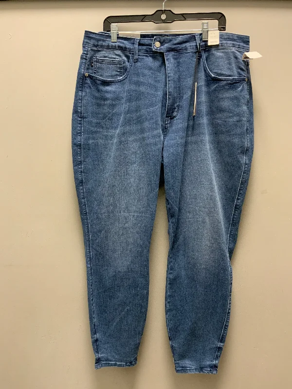 women's capri denim jeansJeans Straight By Judy Blue In Blue Denim, Size: 22w