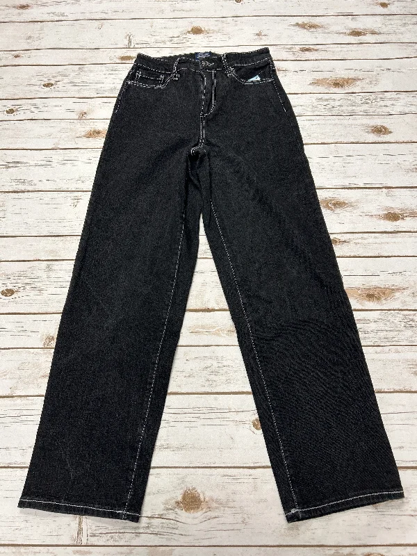 women's denim jeans for winterJeans Straight By Scoop In Black, Size: 4