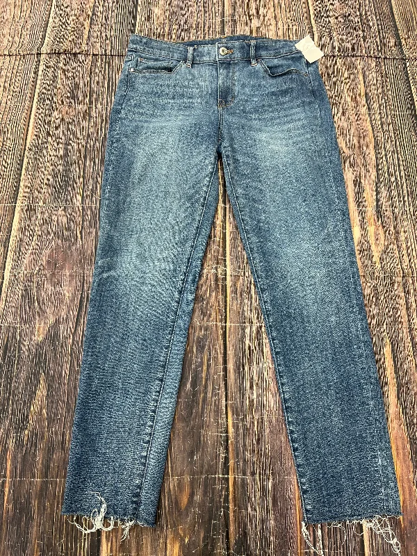 women's denim jeans for summerJeans Straight By White House Black Market In Blue Denim, Size: 6