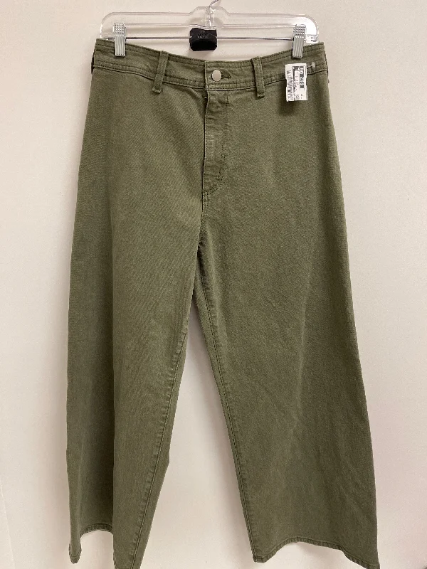 women's stretch denim jeansJeans Wide Leg By Universal Thread In Green, Size: 10