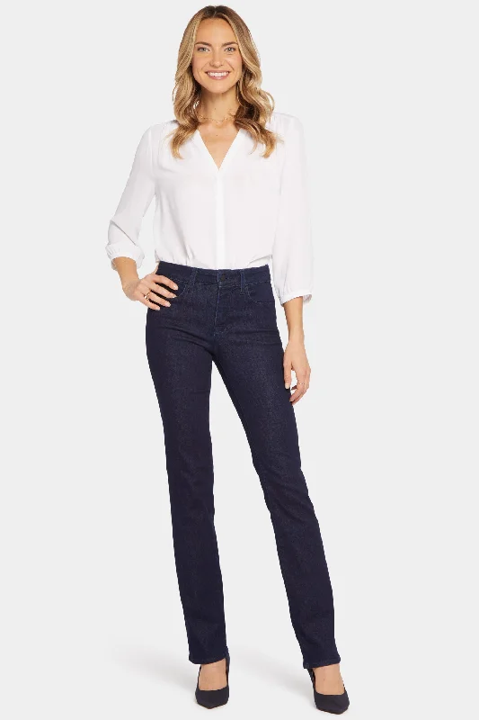 women's denim jeans for formal eventsMarilyn Straight Jeans In Tall - Rinse