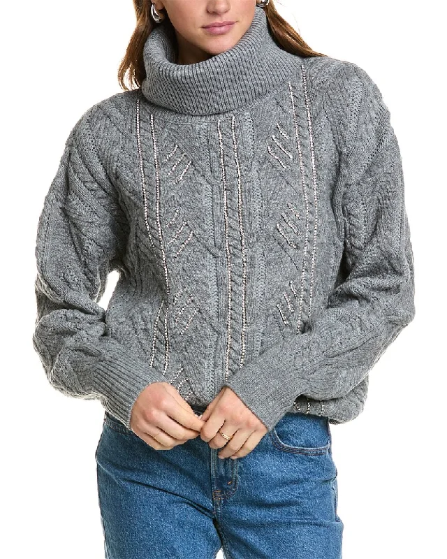 Colorful SweatersRamy Brook Annabelle Wool-Blend Sweater