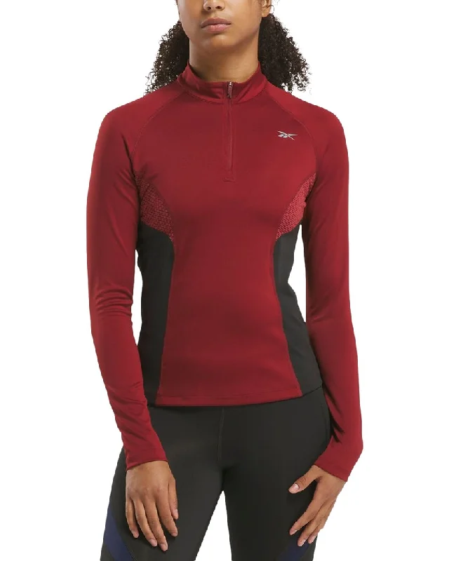 Thick Turtle-Neck Wool SweatersReebok Running 1/4 Zip Pullover