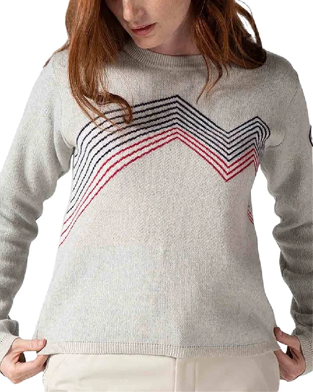 Oversized Patterned Cashmere SweatersRossignol Mountain Wool & Cashmere-Blend Sweater