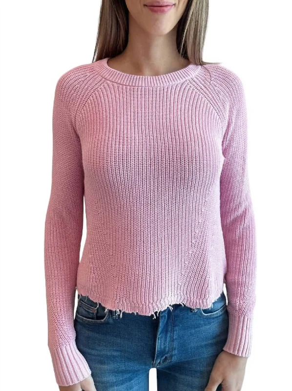 Extra-Large SweatersScallop Shaker In Peppermint