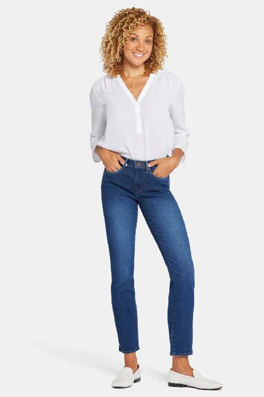 women's denim jeans with adjustable waistbandsSheri Slim Jeans In Petite - Cooper