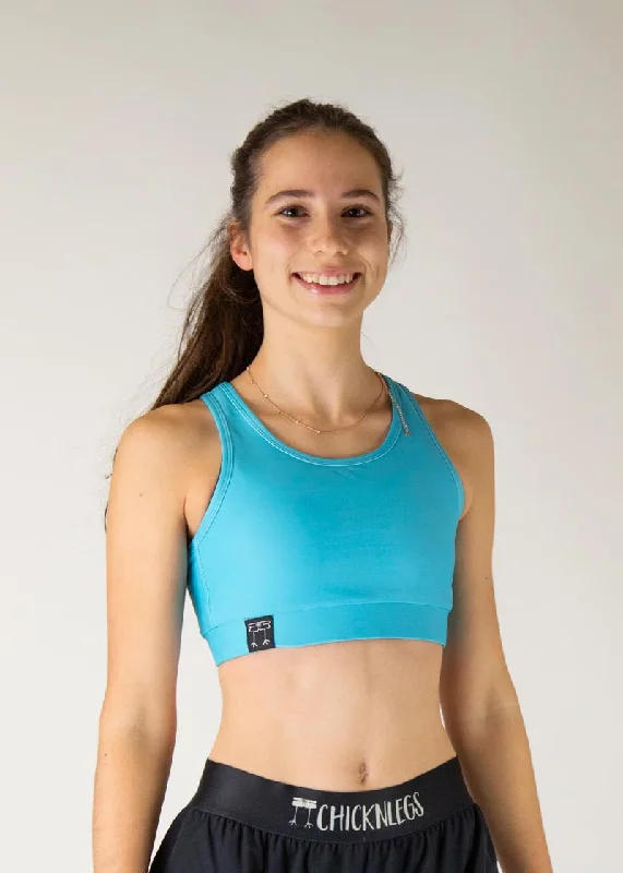 women's tops for glamorous eveningsSky Blue OG Sports Bra