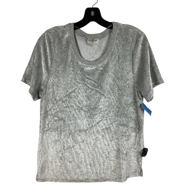 women's tops for beach outingsTop Short Sleeve By Cmc In Grey, Size: 2