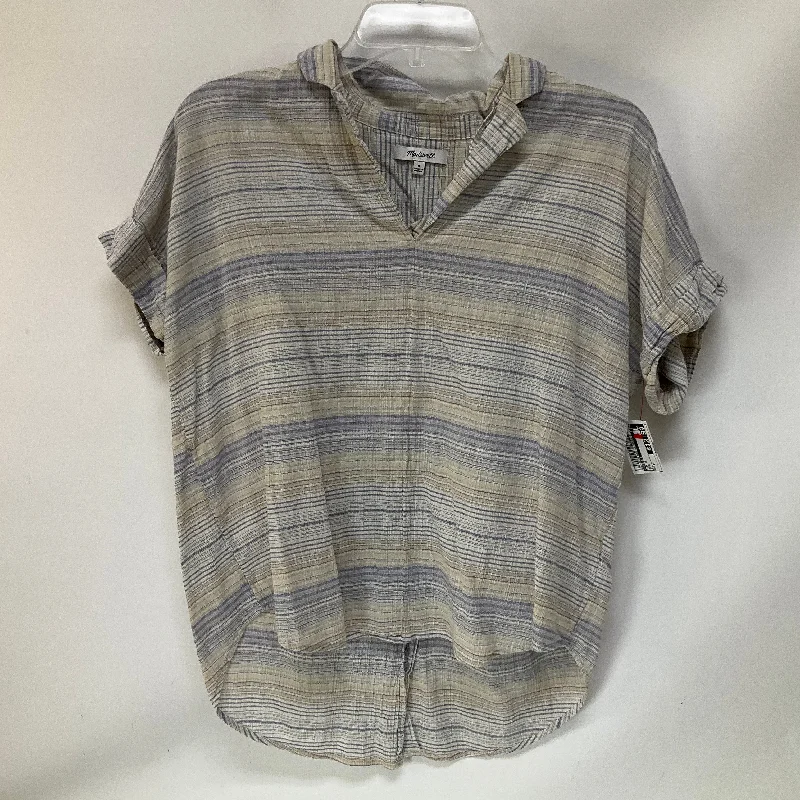 women's tops for those who want to create outfits that reflect their personal style and sense of fashionTop Short Sleeve By Madewell In Blue, Size: S